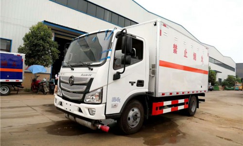 國六福田歐馬可氣瓶運輸車 